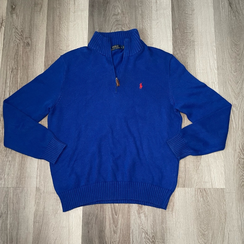 Polo Ralph Lauren 1/4 zip pullover men’s L